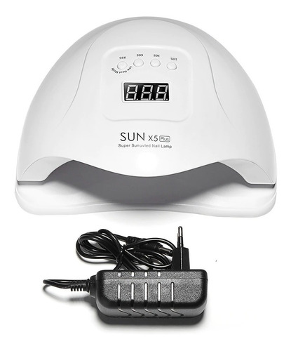 Lampara Uv Led 80w Cabina Secado Uña Gel Premium Sun X5 Plus