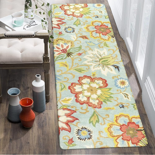 ~? Lahome Collection Floral Runner Rug 2'x6' Non Slip Vintag