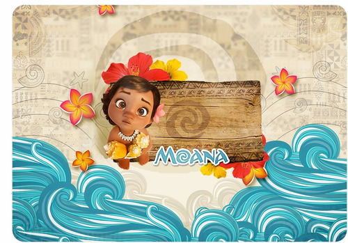 Imagem 3 de 5 de Kit Festa Personalizado Moana Baby - Vários Temas