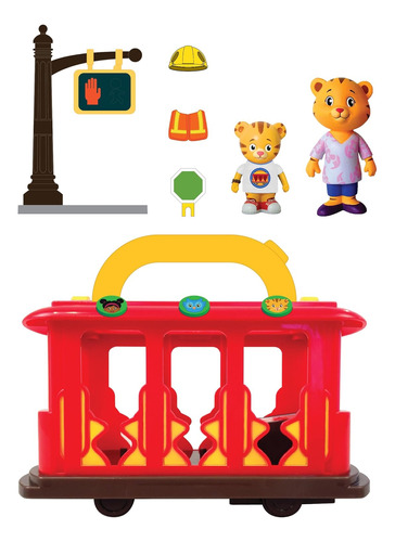 Daniel Tigers Neighborhood Deluxe Electronic Trolley Vehícul