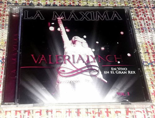 Valeria Lynch / La Maxima En Vivo Gran Rex Cd Nuevo Cerrado 