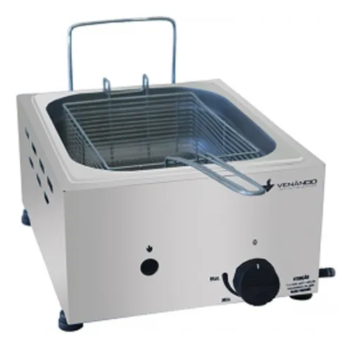 Fritadores Fritador A Gas Brascal 5 Lts Sfg112 Fama Color Gris