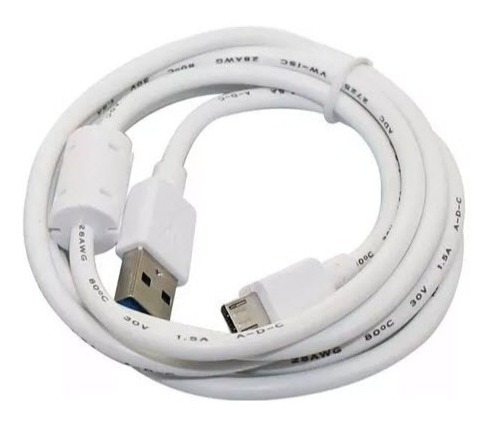Imagen 3 de 5 de Cable V8 Microusb Reforzado Carga Celular Tablet Bocina