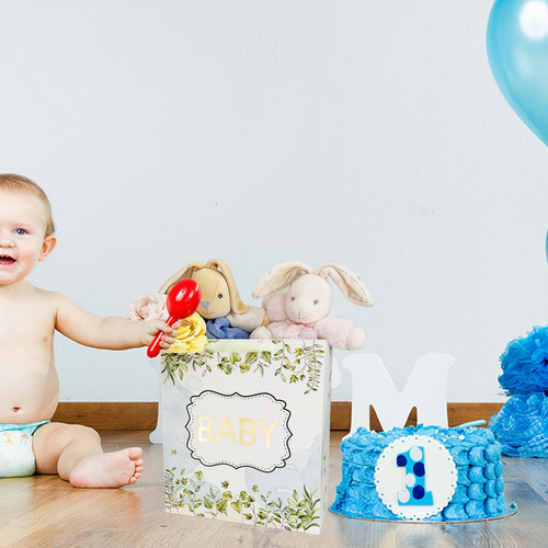 Amrose Bolsa De Regalo Grande De 13 Pulgadas Para Baby Showe