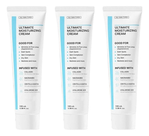 Crema Hidratante Definitiva De Fórmula Juvenil, Crema