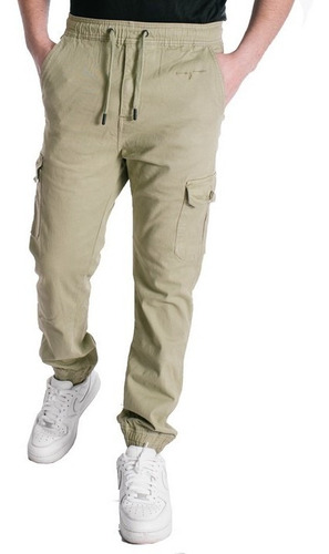 Muvem Pantalon Cargo De Hombre - Fp21003 Enjoy