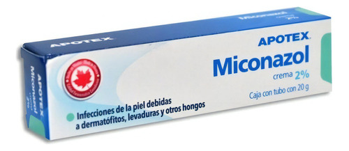  Miconazol 2% Crema Para Infecciones Por Hongos Apotex