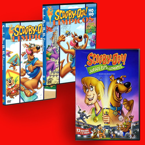 Dvds Coleção Scooby-doo Ho Ho Límpicos Dublados Originais!!!