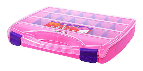 Imagen 2 de 8 de Caja Organizadora Tipo Maleta 23 Espacios Alfa Hogar
