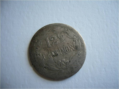 Moneda De 12 1/2 Céntimos 1938 Locha