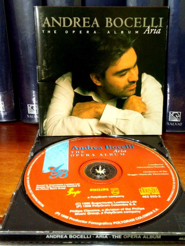 Cd Andrea Bocelli - The Opera Album Aria 1998 (9/10)