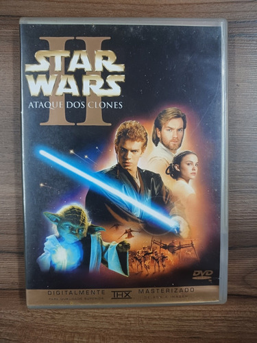 Dvd Duplo Usado Original - Star Wars 2 - Ataque Dos Clones (Usado)