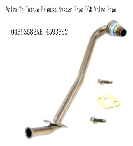 04593582ab 4593582 Tubo De Sistema De Escape De Válvula A Ad