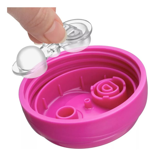 Vaso Entrenador Chicco 7 Onz Boquilla Semidura Rosa