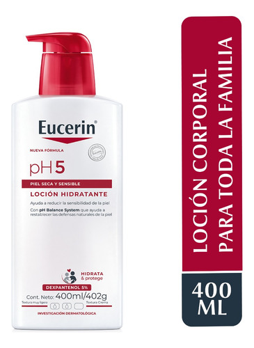 Eucerin Ph5 400ml Hidratante - mL a $248