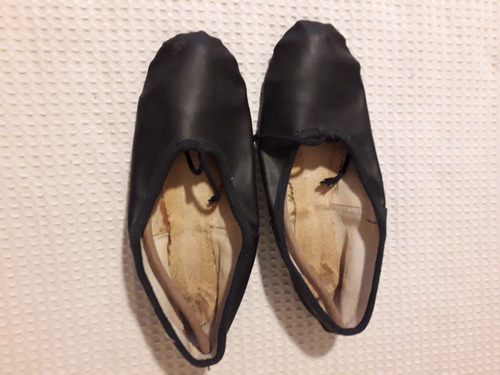 Zapatillas De Baile Negras (muy Poco Uso) - Talle 9