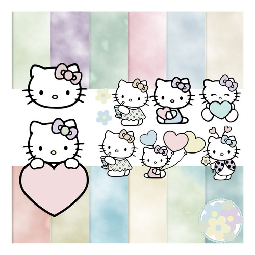 Kit Digital Hello Kitty