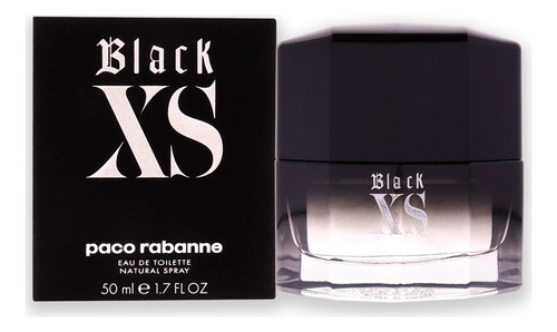 Fragancia Masculina Paco Rabanne Black Xs 50 Ml - Notas