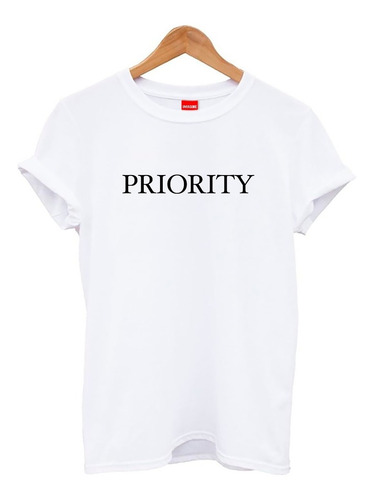 Blusa Playera Camiseta Dama Priority Elite Negra #805