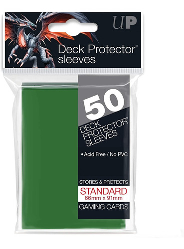 Ultra-pro Deck Protectores  Mangas  50-count Para Trading Ta