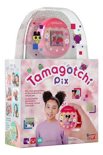 Tamagotchi Pix - Floral (rosa) (42901)
