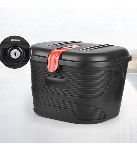 Caja De Almacenamiento Con Diseño De Cerradura De Cesta De