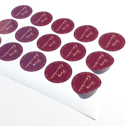 Imagen 5 de 7 de Stickers Publicitarios Pegotines Personalizados (120 Uds)