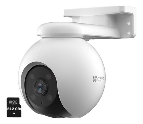 Cámara Vigilancia H8 Pro 3k Ezviz Giro 360° Alerta + Sd512gb