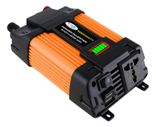 Cargador Inversor Con Dos Led De Capacidad De Alimentación U