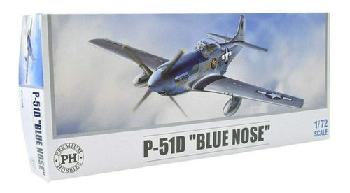 Premium Hobbies P51d Blue Nose 1:72 Kit De Modelo De Av...