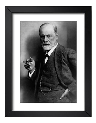 Quadro Sigmund Freud Decoracao Psicanalise Clinica Loja Sala