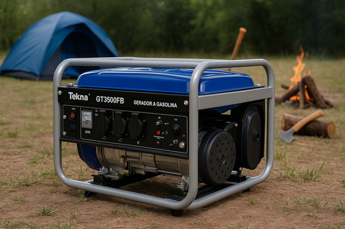 Gerador Tekna Gt3500fb Bivolt 4 Tempos Camping E Ferramentas