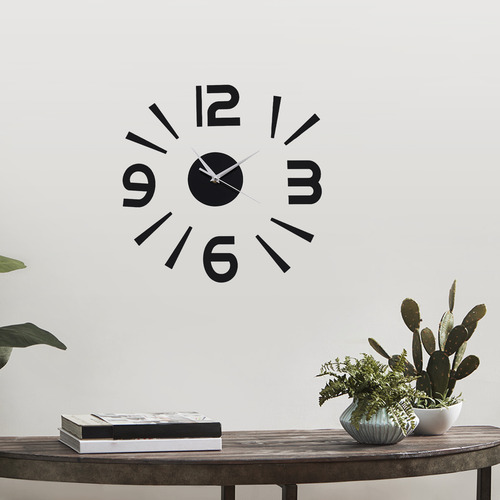Relógios De Parede 3d Para Decoração De Casa Quartz Diy Reló