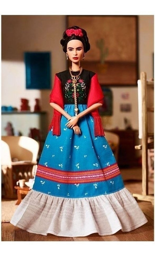 Imagem 3 de 7 de Barbie Série Mulheres Insp. Frida Kahlo Ms