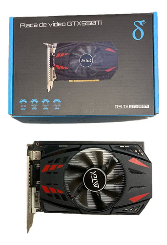 Placa De Vídeo Gtx550ti Gddr5 2gb Memória 625mhz 128bit