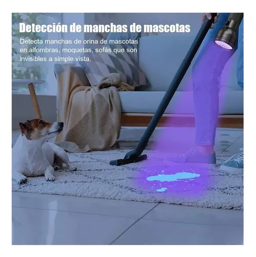 Linterna Ultravioleta 50 Led Uv Detectora Sustancias
