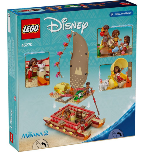 Lego® Disney Canoa De Aventura Da Moana 43270