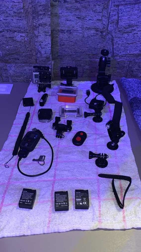 Camera Go Pro Hero 3 Black Com 3 Baterias E Acessórios