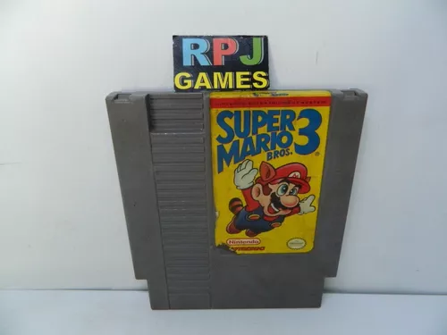 Super Mario Bros 3 Original Nintendo Nes Nintendinho - Loja. - Desconto no  Preço