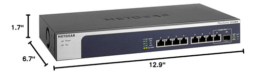 Switch De Ethernet De 8 Puertos 10 Gigabit Netgear Xs508m |
