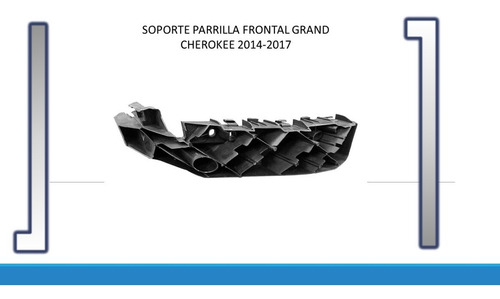 Soporte Parrilla Frontal Grand Cherokee 2014-2017