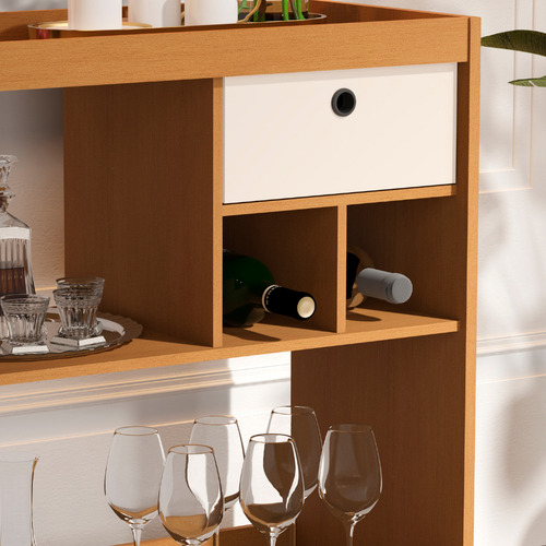 Aparador Bar 4000 Design Moderno Nature Off White Jb Bechara