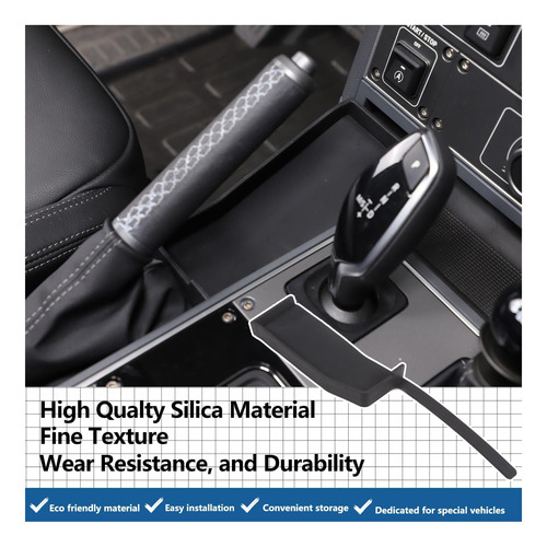Bekantogy Car Center Console Bandeja De Almacenamiento Con