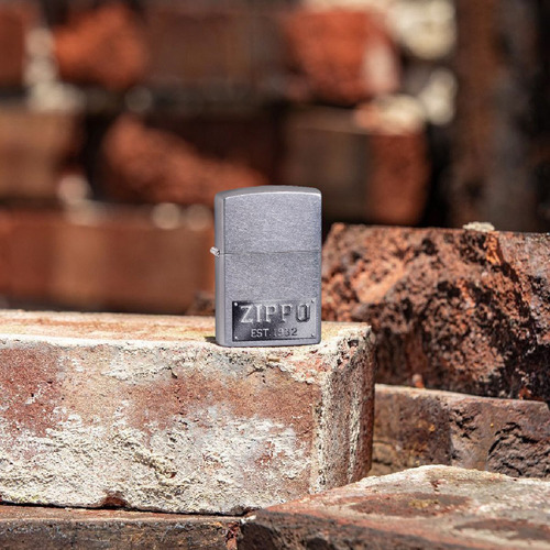Imagen 7 de 10 de Encendedor Zippo Lighter Design Street Chrome Logo Est 1932