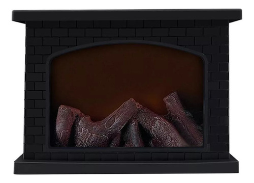 Hxlinterna De Llama Usb Led Simulada Con Chimenea Y Fuego