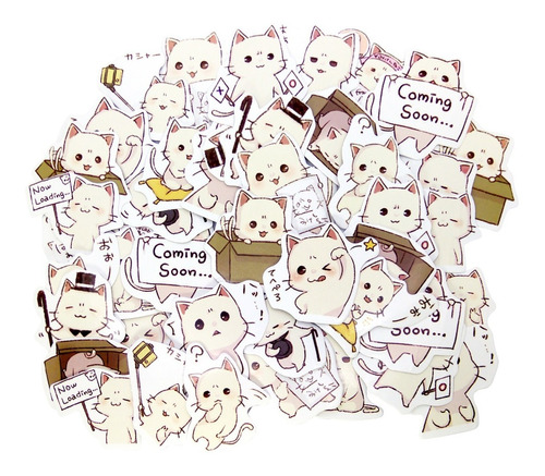 Stickers Decorativos Gato Notebook Auto Maleta