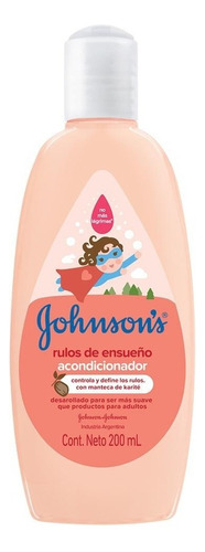 Acondicionador Johnson Baby Rulos De Ensueño 200 Ml