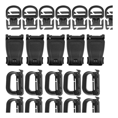 35 Piezas De Accesorios Para Molle Mochila Táctica