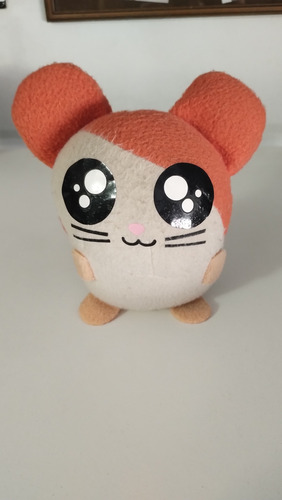Hamtaro Peluche Artesanal Anime Naranja (Usado)