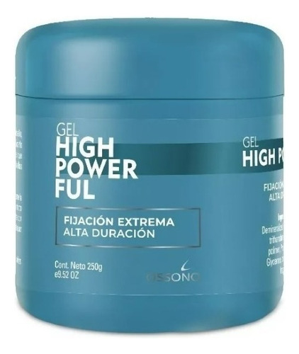 Gel Extra Fijacion Para Peinar Cabello Hi Power Ful 